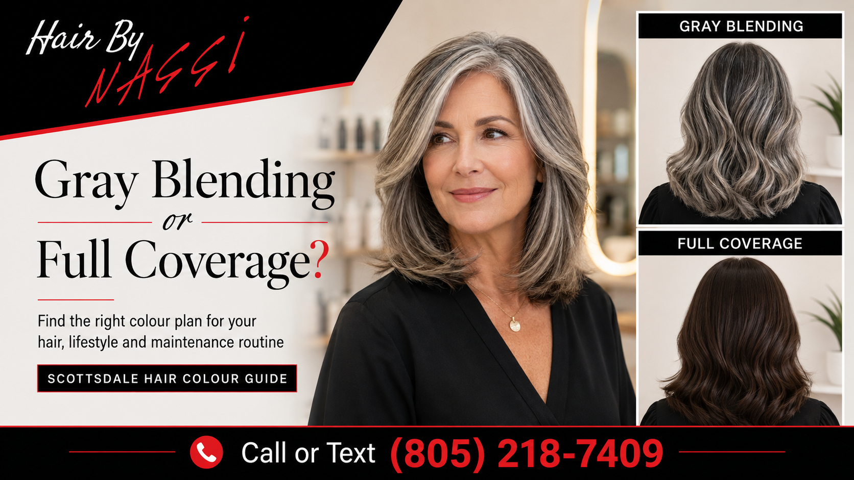 Gray Blending vs Full Coverage in Scottsdale